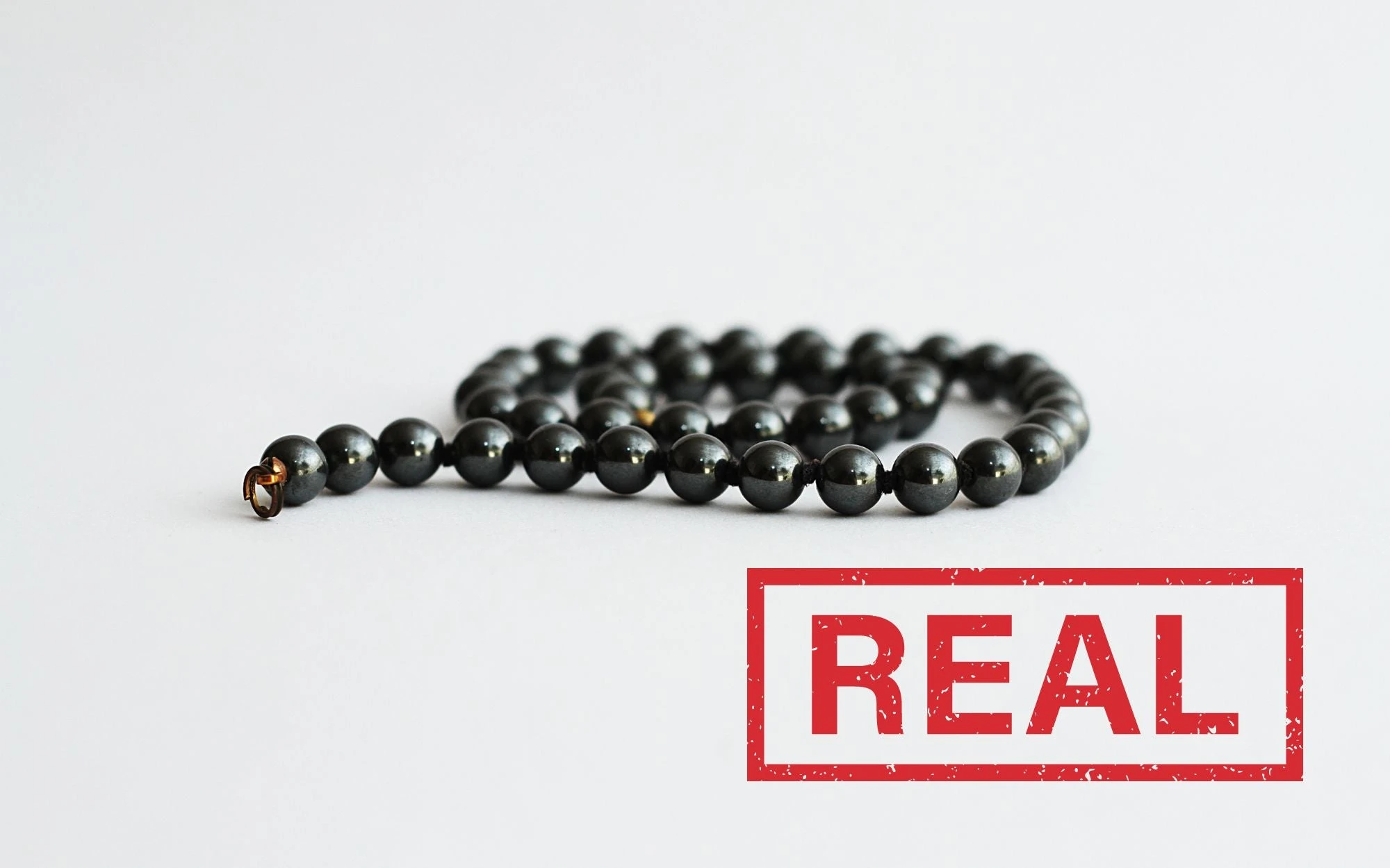 how to tell a real hematite bracelet from a fake one