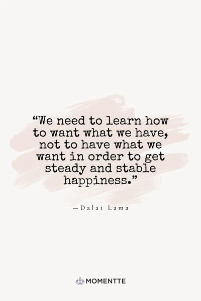 daily gratitude quote - dalai lama
