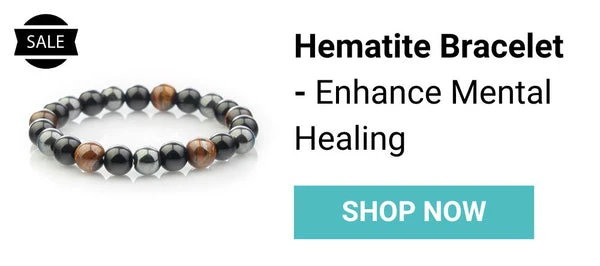 Hematite Bracelet For Mental healing