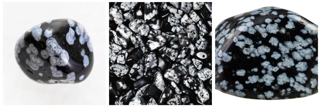 Obsidian Meaning - Snowflake Obsidian