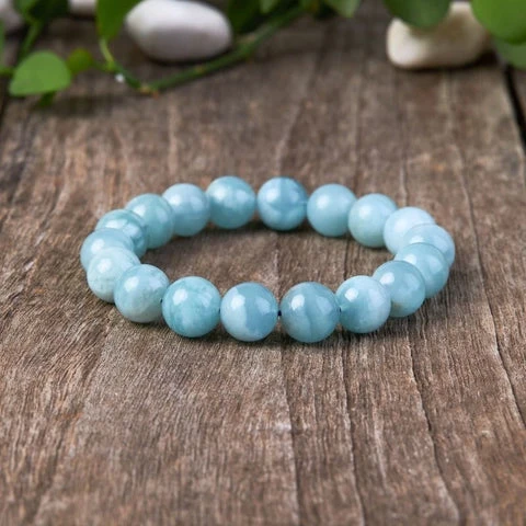 aquamarine bracelet - crystal bracelet