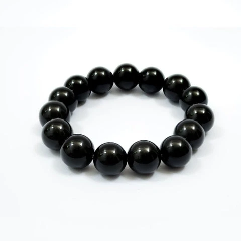 black tourmaline bracelet - crystal bracelet