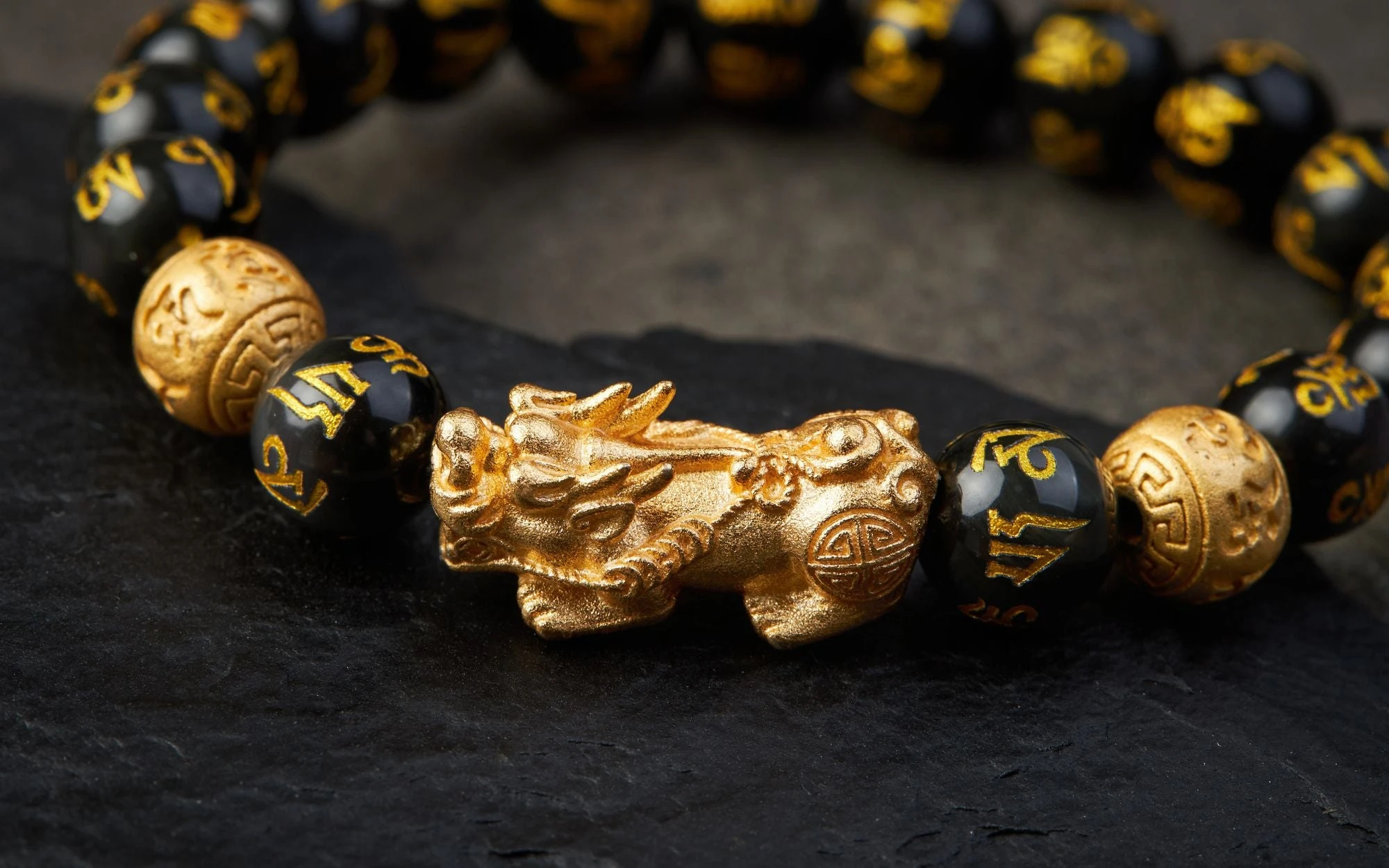 chinese dragon pixiu bracelet