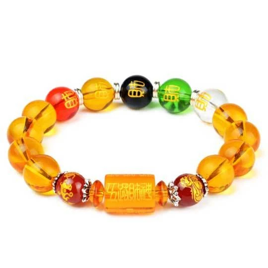citrine the god of wealth bracelet