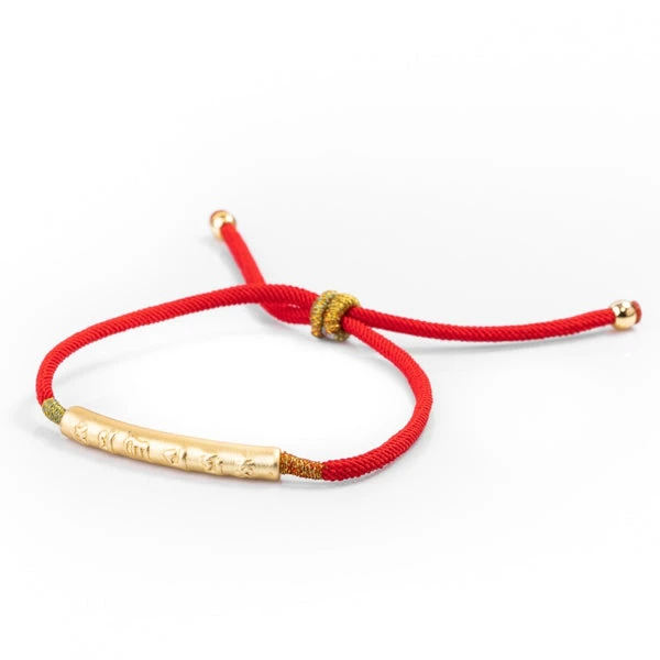 tibetan red string bracelet
