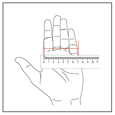 How to Measure Your Bracelet Size - Ruler Measurement Method